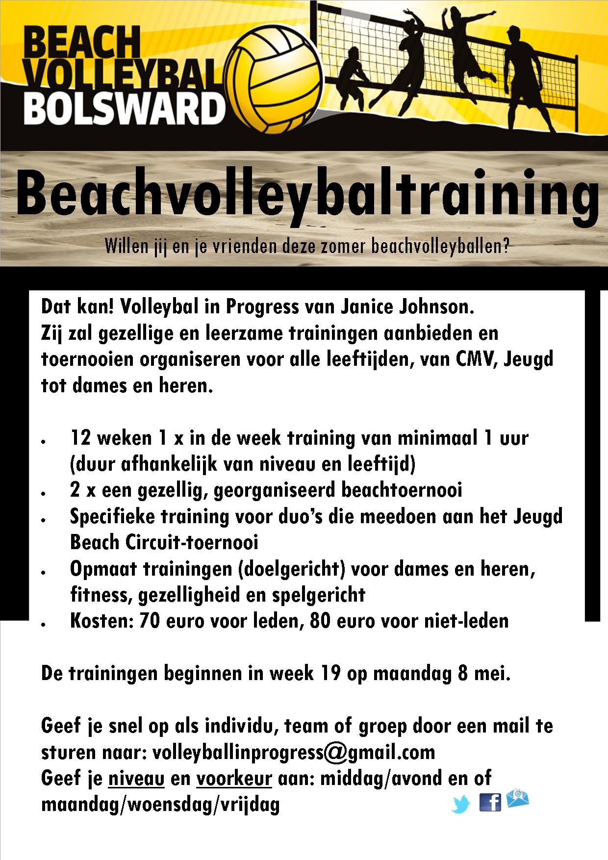 Oh Weiland Faeröer Beachvolleybal trainingen – VC Bolsward